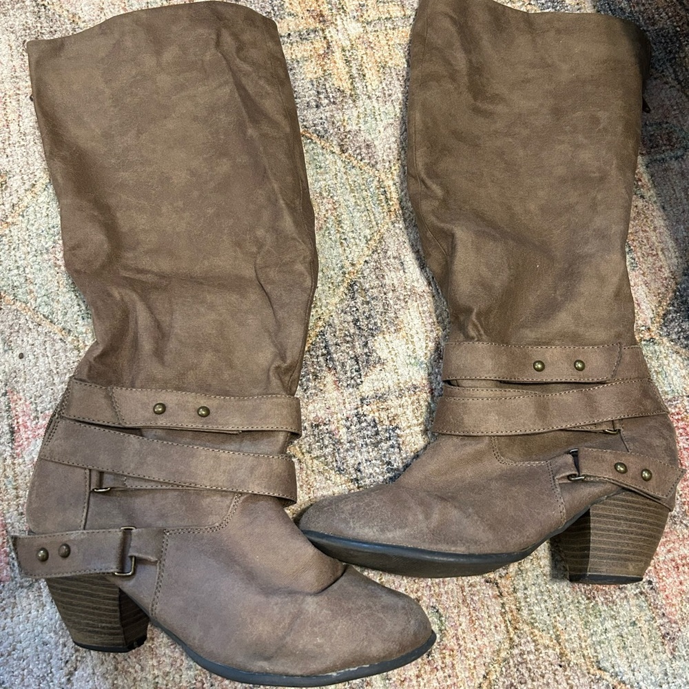 Taupe Boots